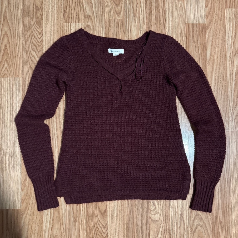 Aeropostale | Women’s Maroon Sweater (Size S)
